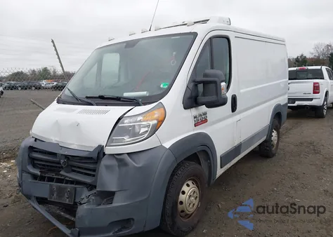 2014 Ram Promaster 1500 Low Roof из США, поврежденный, VIN 3C6TRVNG0EE110543
